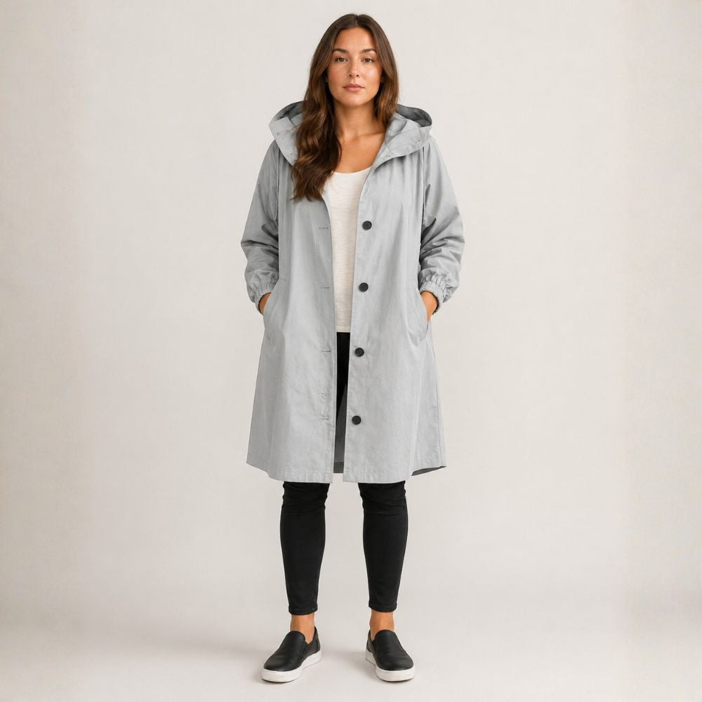 Mid-Length Raincoat | Everyday Rainy Weather
