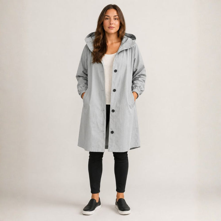 Mid-Length Raincoat | Everyday Rainy Weather