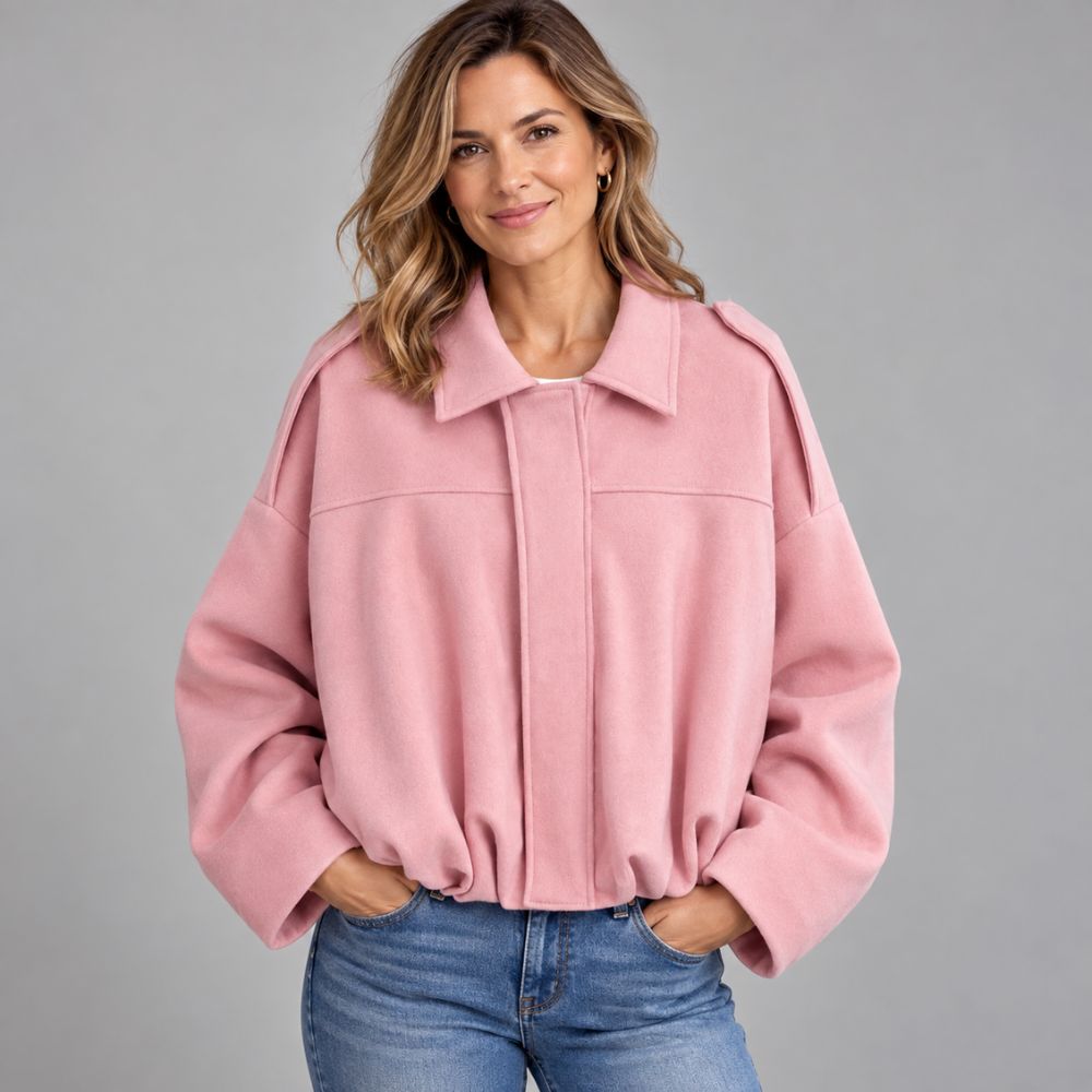 Women’s Oversized Bomber Jacket | Relaxed Autumn Layering
