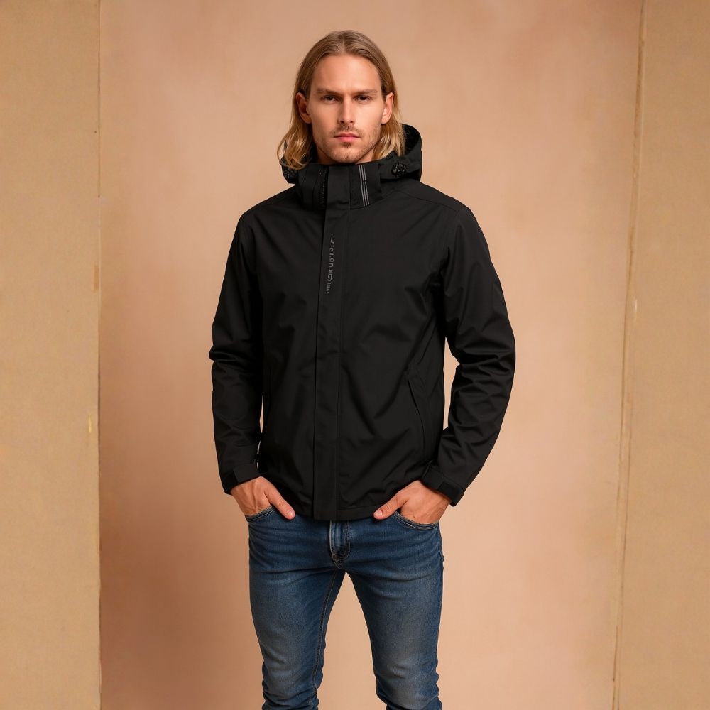 Men’s Hooded Windbreaker | Adjustable Cuffs & Everyday Protection