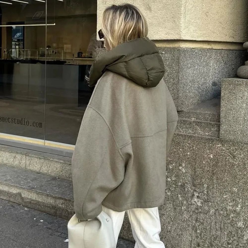 Women’s Oversized Hooded Jacket | Soft & Durable Casual Wear