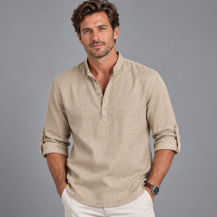 Men’s Long-Sleeve Shirt | Smart & Versatile Autumn Everyday Wear