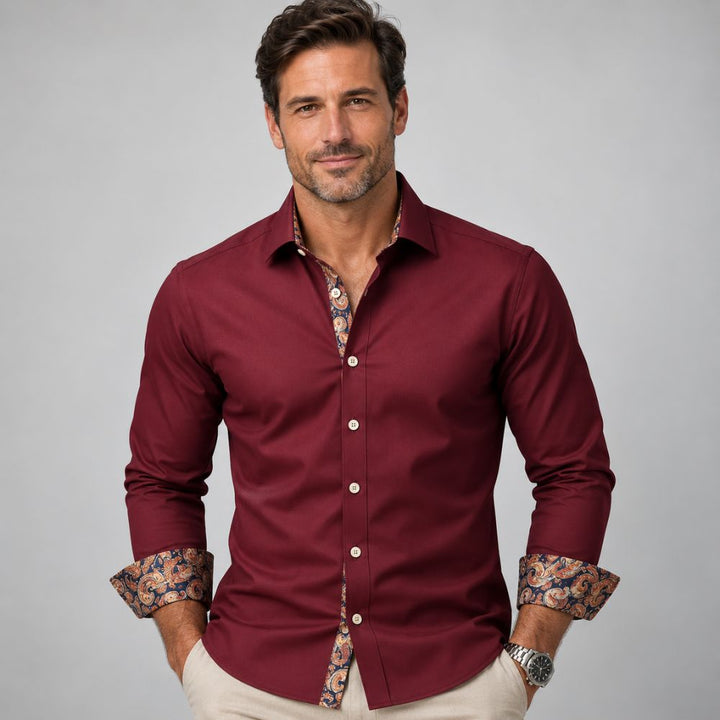 Men’s Long-Sleeve Shirt | Modern Classic Everyday Style