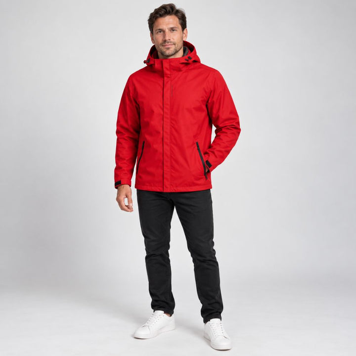 Men’s Hooded Windbreaker | Adjustable Cuffs & Everyday Protection