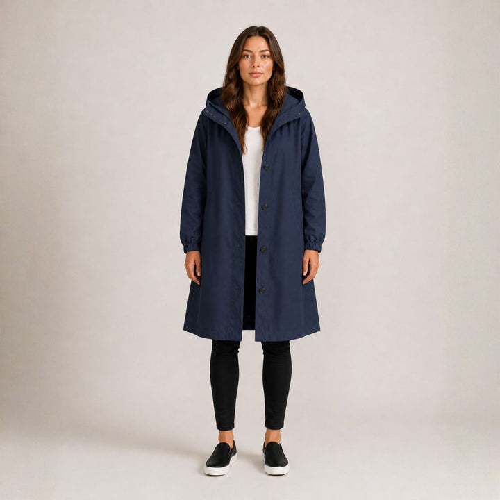 Mid-Length Raincoat | Everyday Rainy Weather