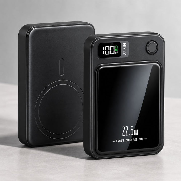 Portable Wireless Power Bank with LED Display | Fast Everyday Charging