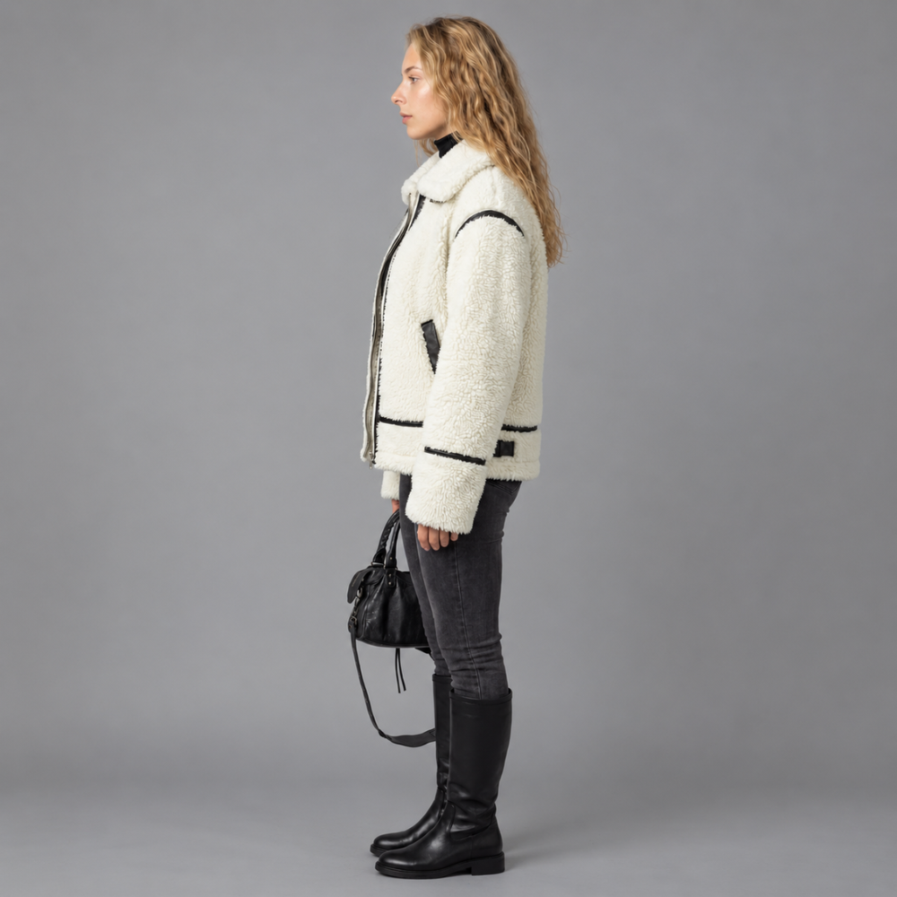 Women’s Wool Winter Jacket | Warm & Versatile Autumn & Winter Outerwear
