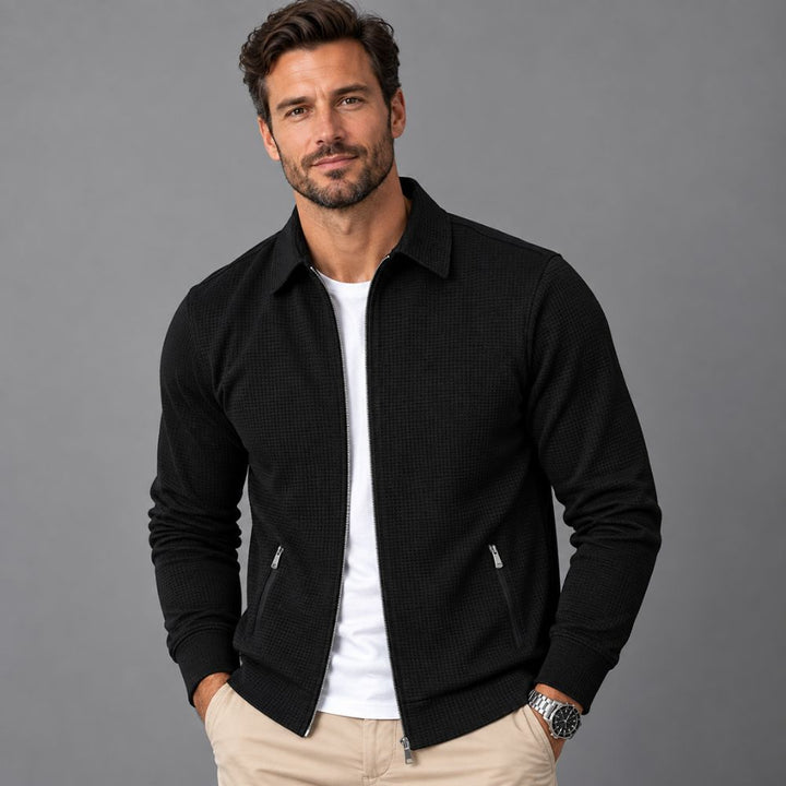 Men’s Zip-Up Cardigan | Modern & Comfortable Autumn & Winter Wear