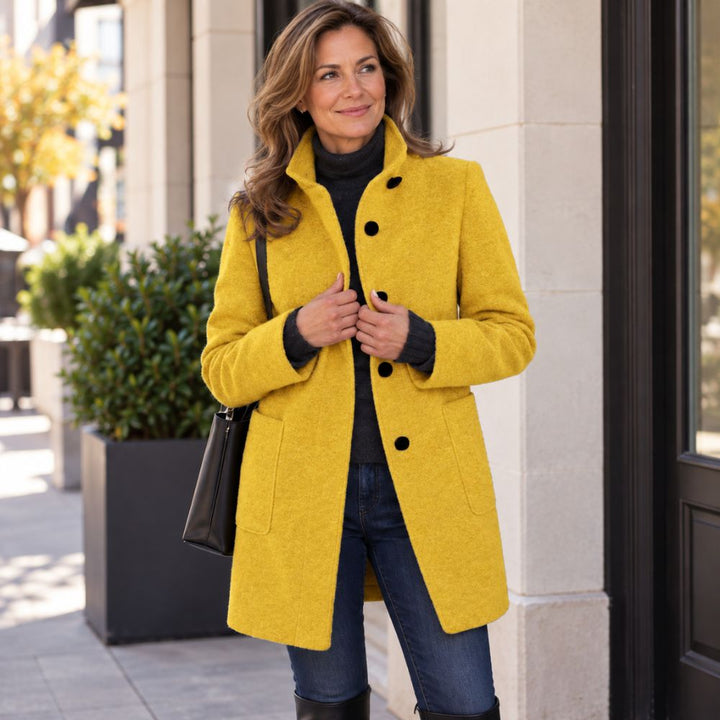 Women’s Wool-Blend Winter Coat | Timeless & Flattering Cold-Weather Wear