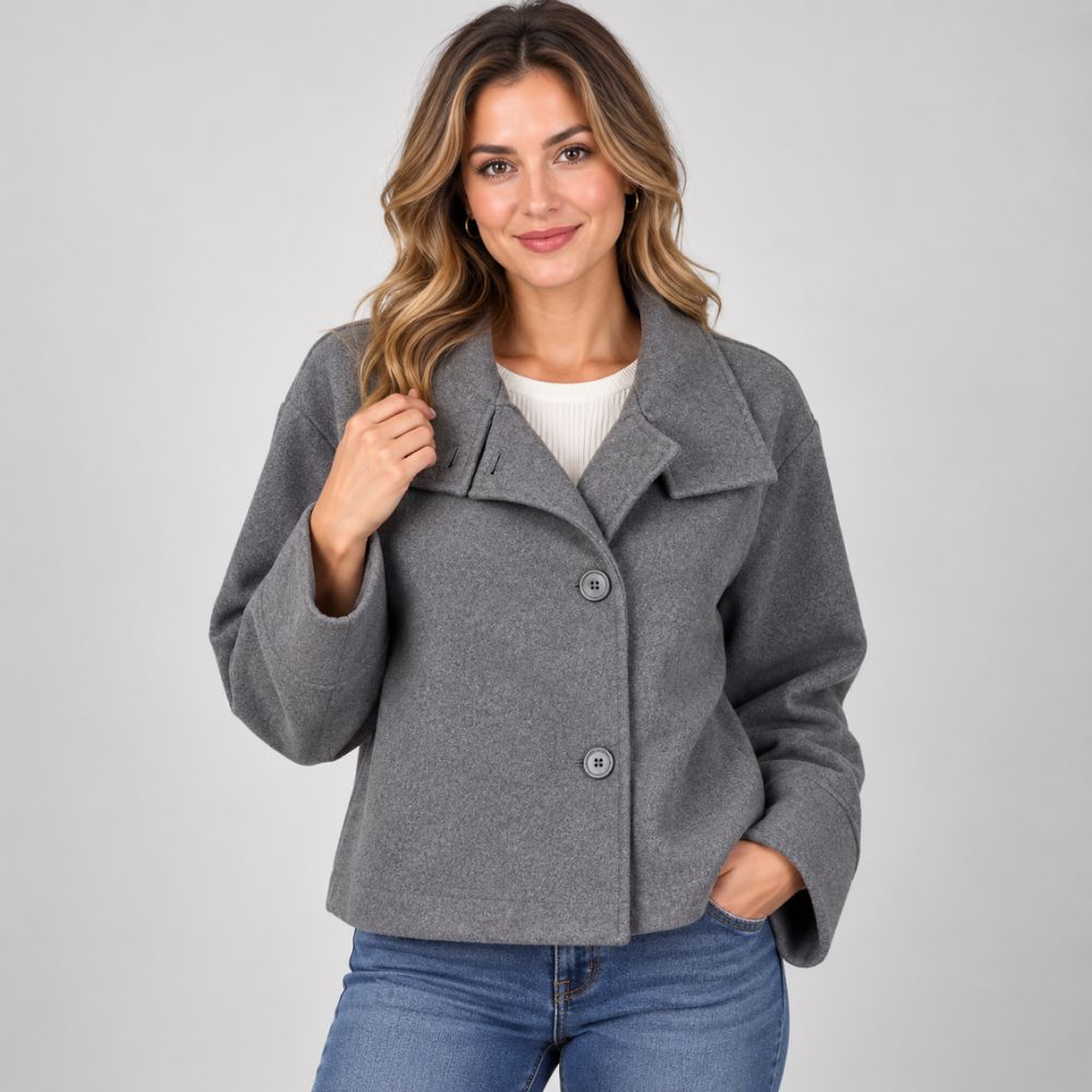 Women’s Breasted Short Jacket | Elegant & Refined Everyday Style