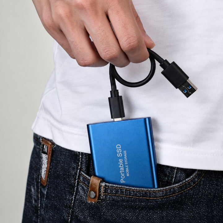 Compact High-Speed External Storage Drive | Portable File Storage