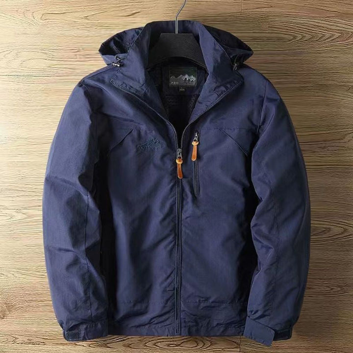 Men’s Hooded Windbreaker | Lightweight Full-Zip Summer Jacket