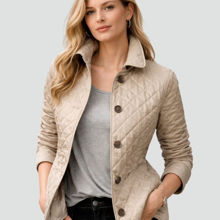 Women’s Quilted Transitional Jacket | Classic Autumn Layering Wear