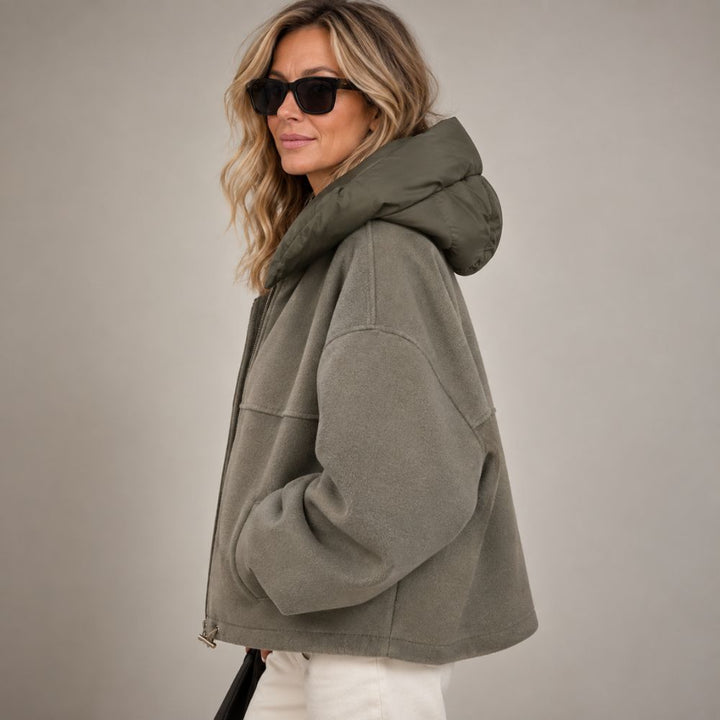 Women’s Oversized Hooded Jacket | Soft & Durable Casual Wear