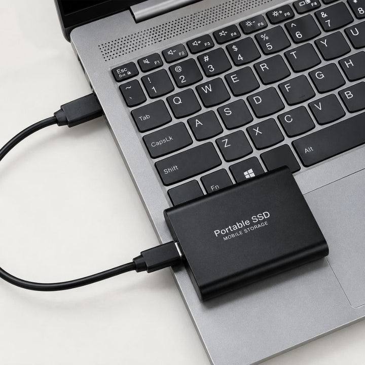 Compact High-Speed External Storage Drive | Portable File Storage