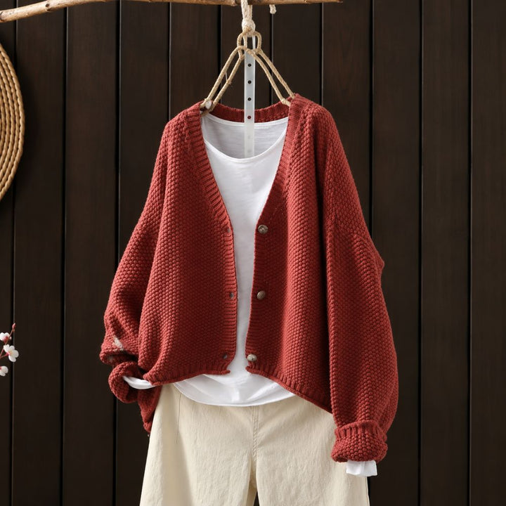 Women’s Oversized Chunky Knit Cardigan | Cosy Autumn & Winter Layer