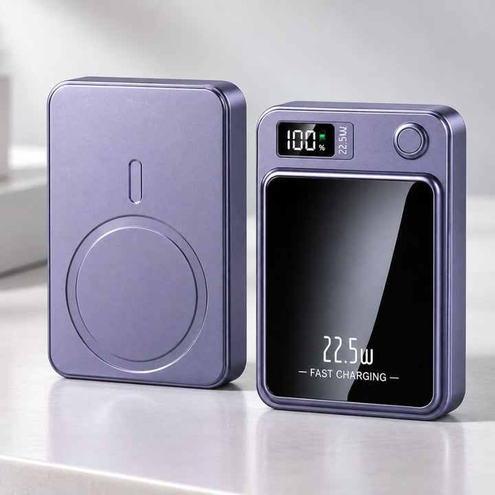Portable Wireless Power Bank with LED Display | Fast Everyday Charging