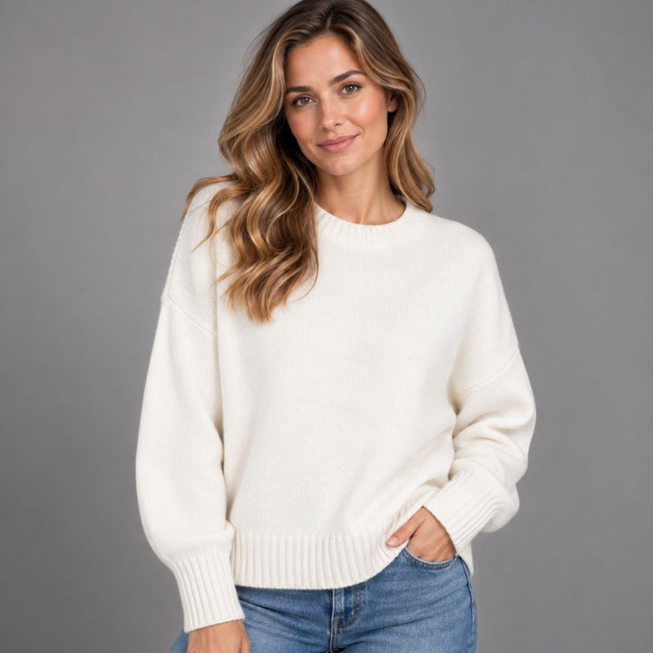 Women’s Oversized Knitted Sweater | Soft Autumn & Winter Wear