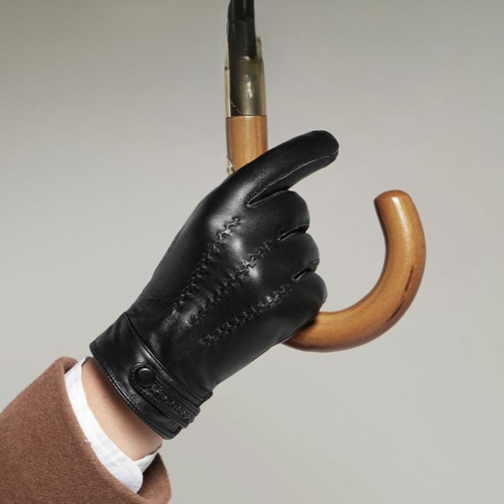 Men's Lined Gloves with Sized Fit | Winter Gloves for Commuting and Formal Wear