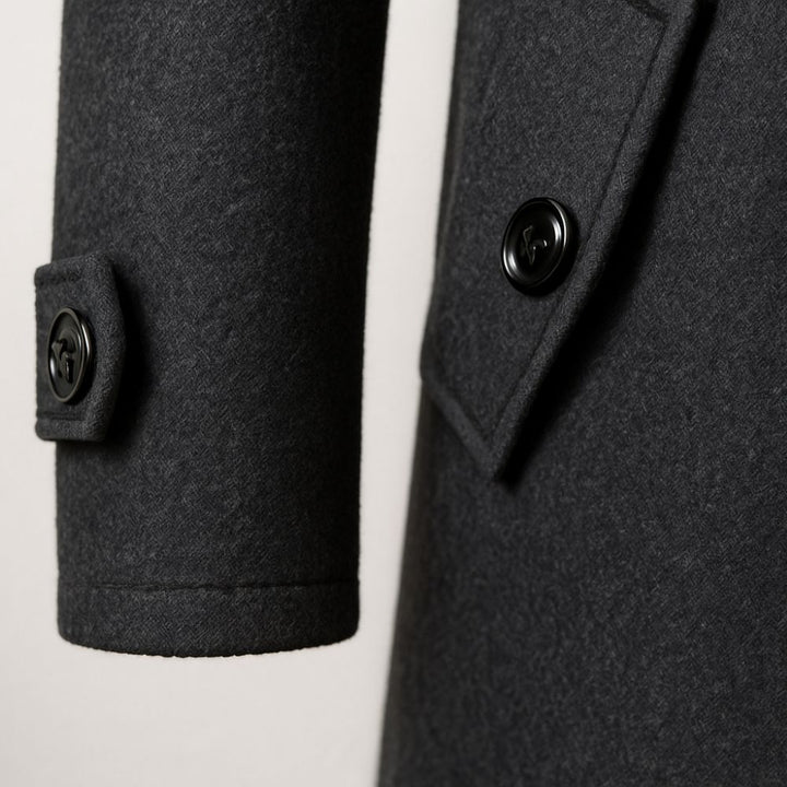 Men’s Classic Overcoat | Elegant Autumn & Winter Outerwear