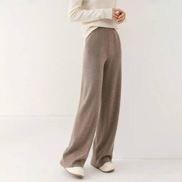 Women’s Merino Wool Trousers | High-Waisted Autumn & Winter Wear