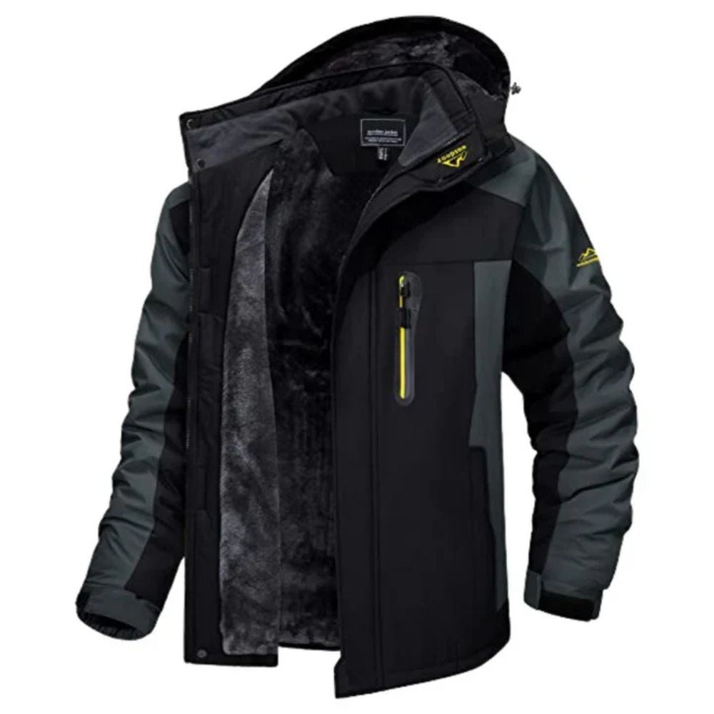 Men’s Padded Outdoor Winter Jacket | Windproof & Waterproof Protection