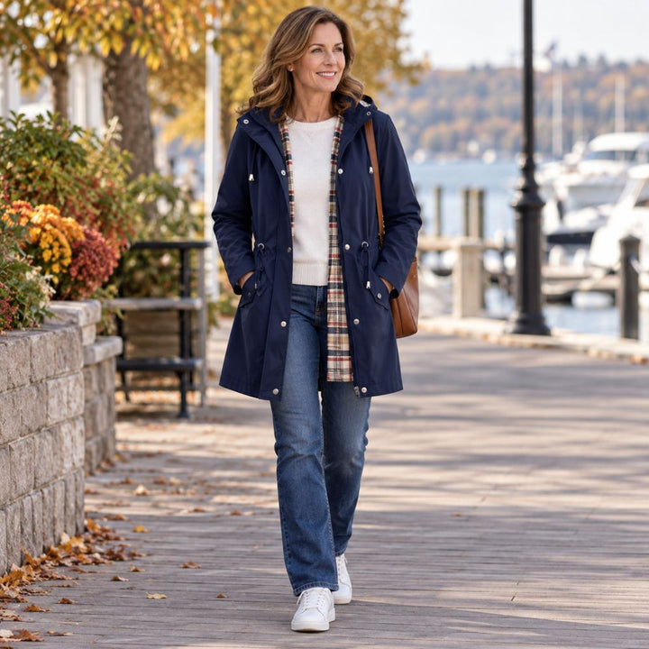 Plus Size Women’s Outdoor Jacket – Lightweight & Hooded | Everyday Outdoor Wear