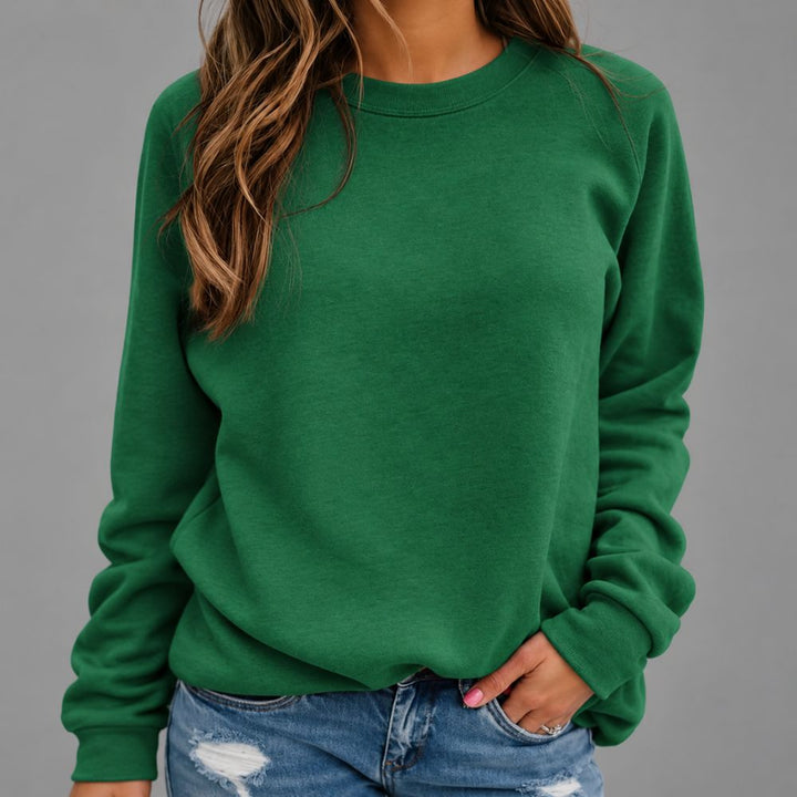 Comfortable Crew-Neck Sweatshirt | Casual Autumn & Winter Wear