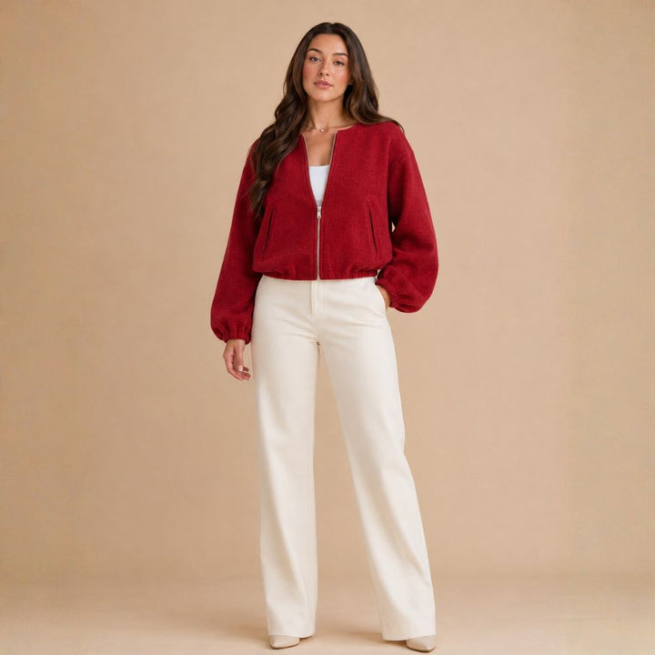 Women's Bomber Jacket with a Loose Fit | Relaxed Everyday Outerwear