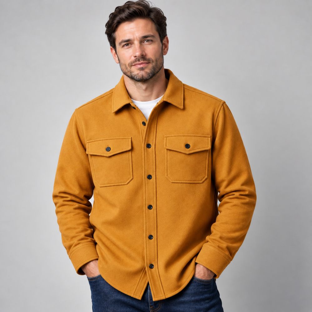 Men’s Overshirt | Versatile & Casual Autumn Layering