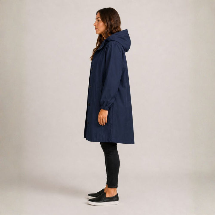 Mid-Length Raincoat | Everyday Rainy Weather