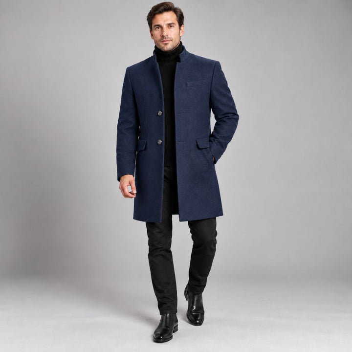 Men’s Classic Overcoat | Elegant Autumn & Winter Outerwear