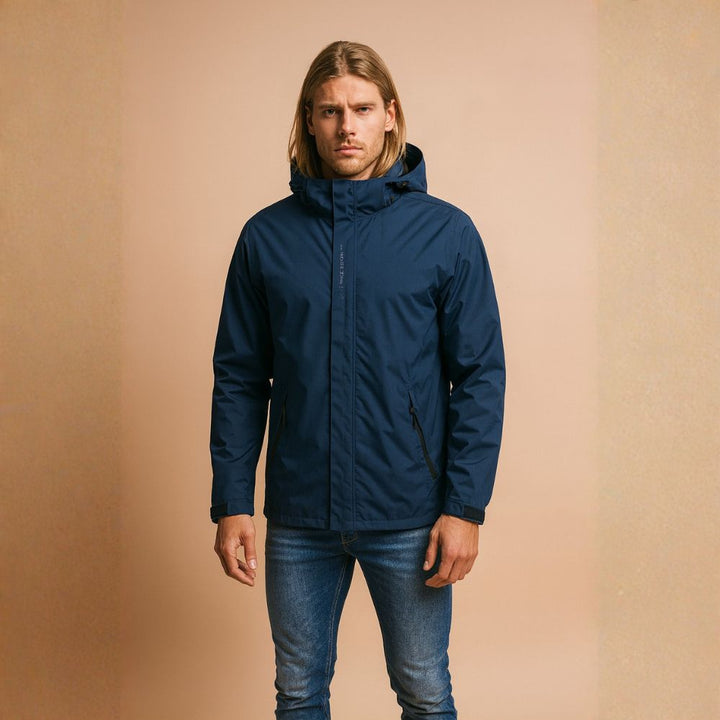 Men’s Hooded Windbreaker | Adjustable Cuffs & Everyday Protection