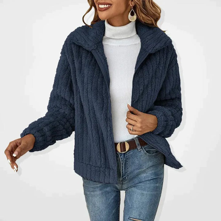 Women’s Lined Fleece Jacket | Warm Zip-Up Autumn & Winter Wear