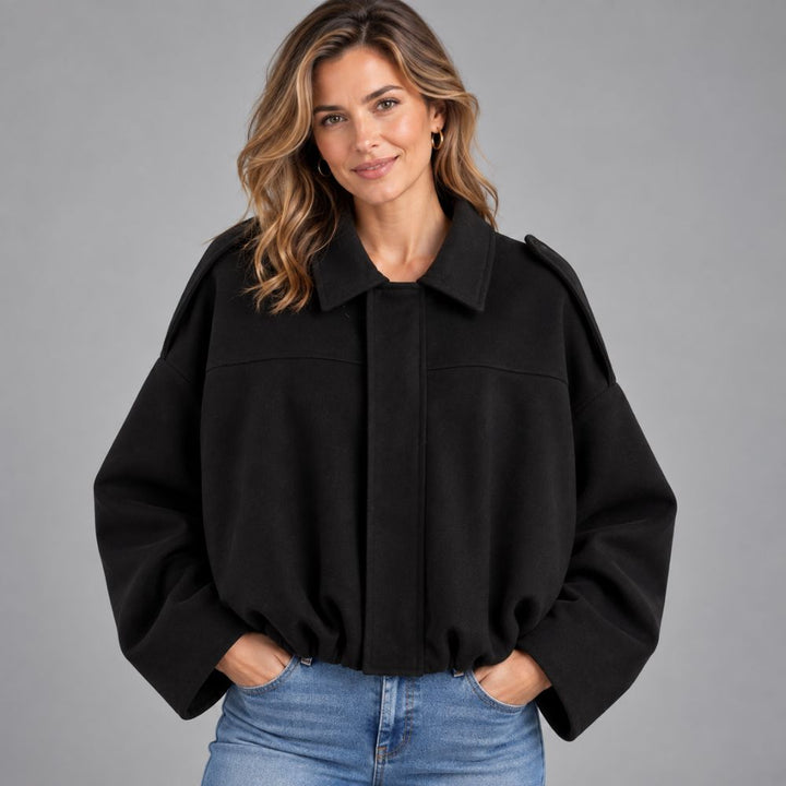 Women’s Oversized Bomber Jacket | Relaxed Autumn Layering