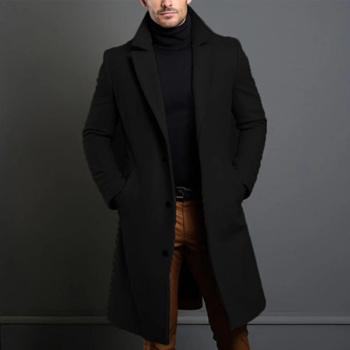Men’s Formal Wool Overcoat | Classic Winter Style