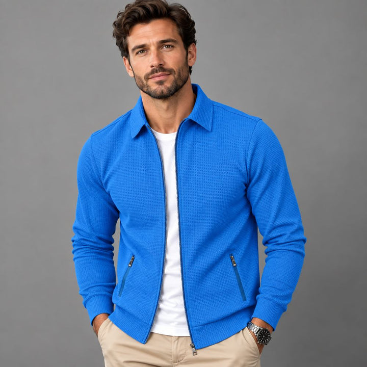 Men’s Zip-Up Cardigan | Modern & Comfortable Autumn & Winter Wear