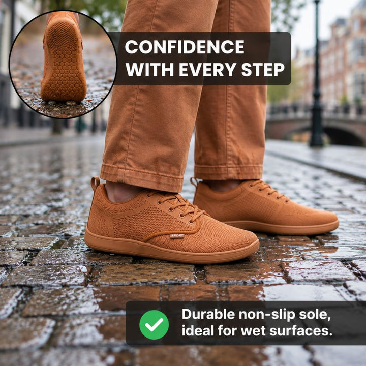 Unisex Wide-Fit Comfort Sneakers | Extra Toe Room for Autumn & Winter
