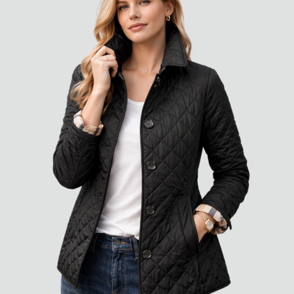 Women’s Quilted Transitional Jacket | Classic Autumn Layering Wear