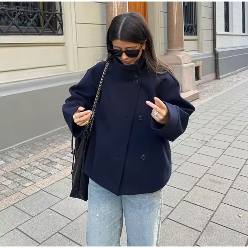 Women’s Breasted Short Jacket | Elegant & Refined Everyday Style