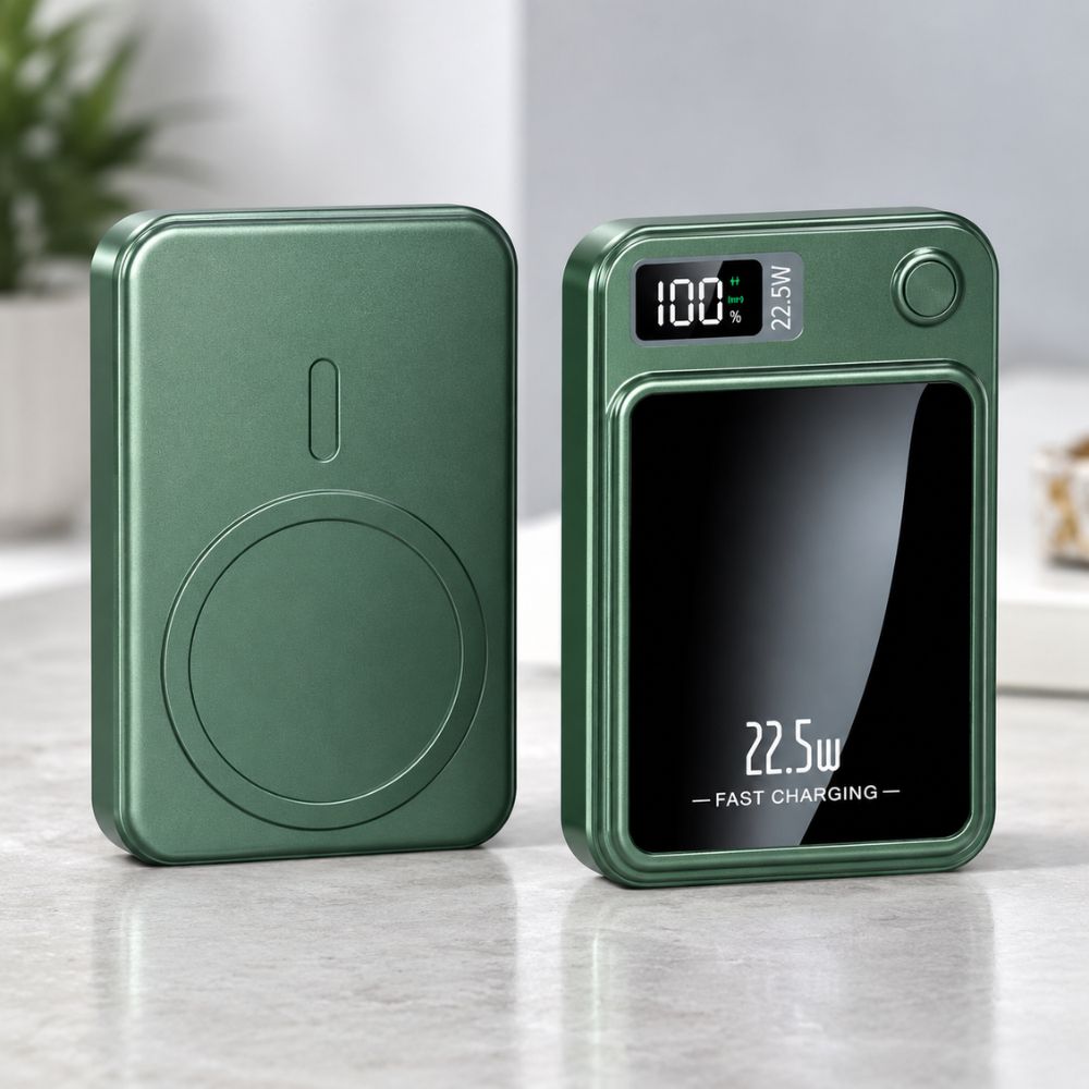 Portable Wireless Power Bank with LED Display | Fast Everyday Charging