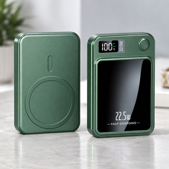 Portable Wireless Power Bank with LED Display | Fast Everyday Charging