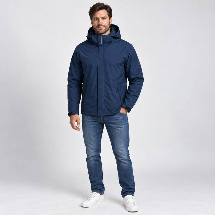 Men’s Hooded Windbreaker | Adjustable Cuffs & Everyday Protection
