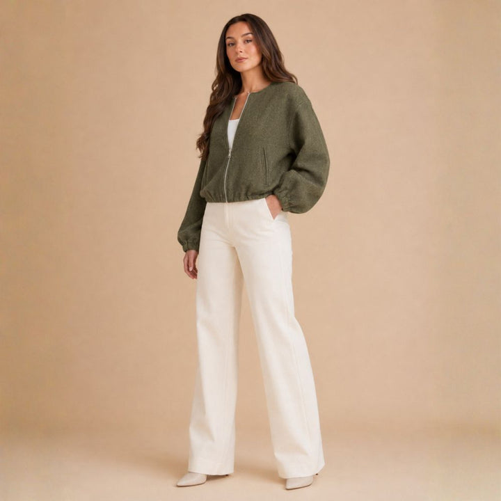 Women's Bomber Jacket with a Loose Fit | Relaxed Everyday Outerwear