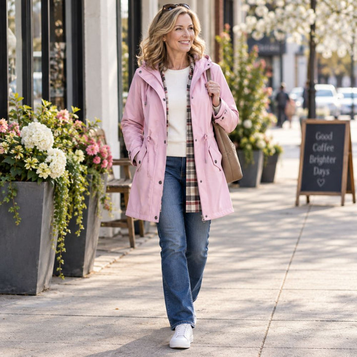 Plus Size Women’s Outdoor Jacket – Lightweight & Hooded | Everyday Outdoor Wear