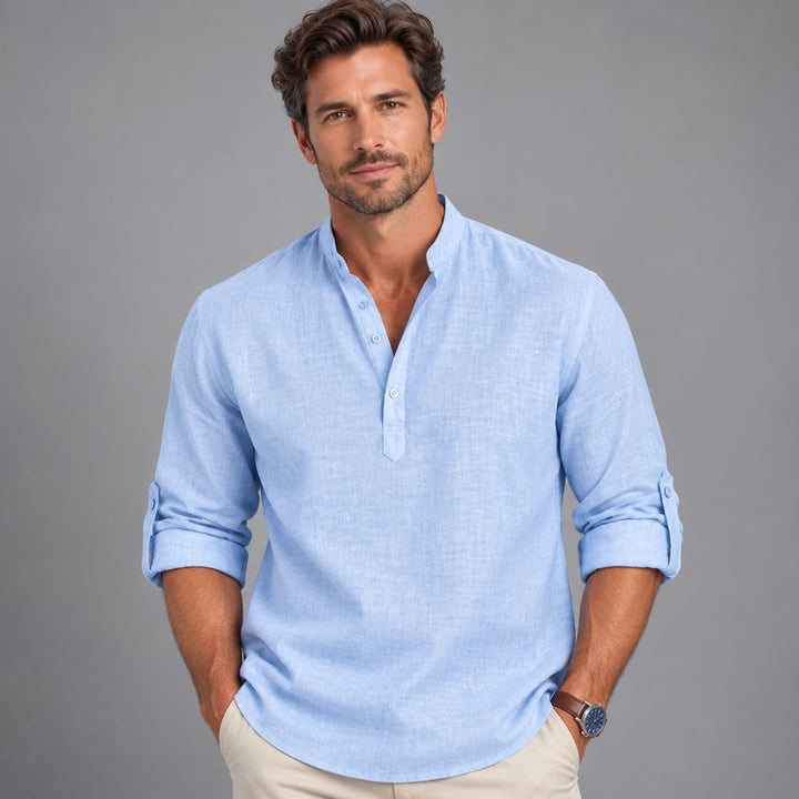 Men’s Long-Sleeve Shirt | Smart & Versatile Autumn Everyday Wear