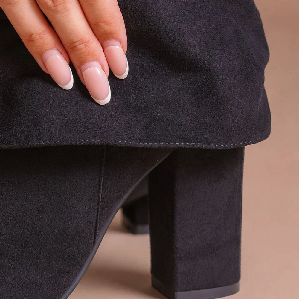 Women’s Autumn Knee High Block Heel Boots | Elegant & Comfortable