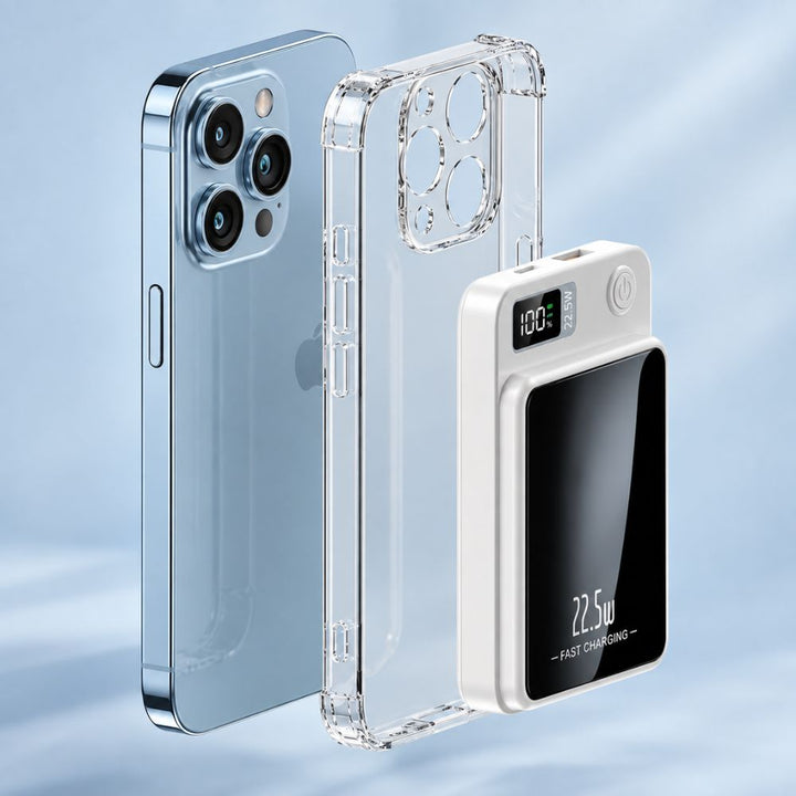 Portable Wireless Power Bank with LED Display | Fast Everyday Charging
