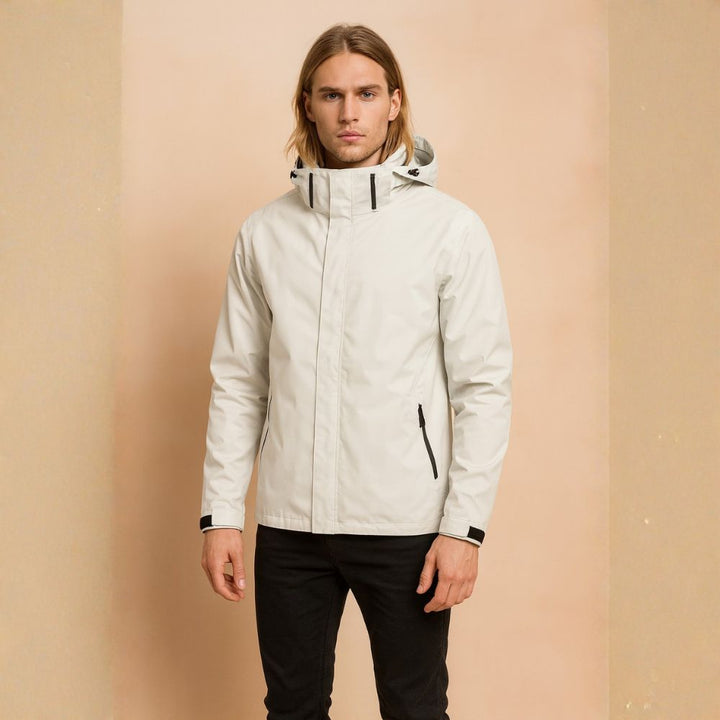 Men’s Hooded Windbreaker | Adjustable Cuffs & Everyday Protection