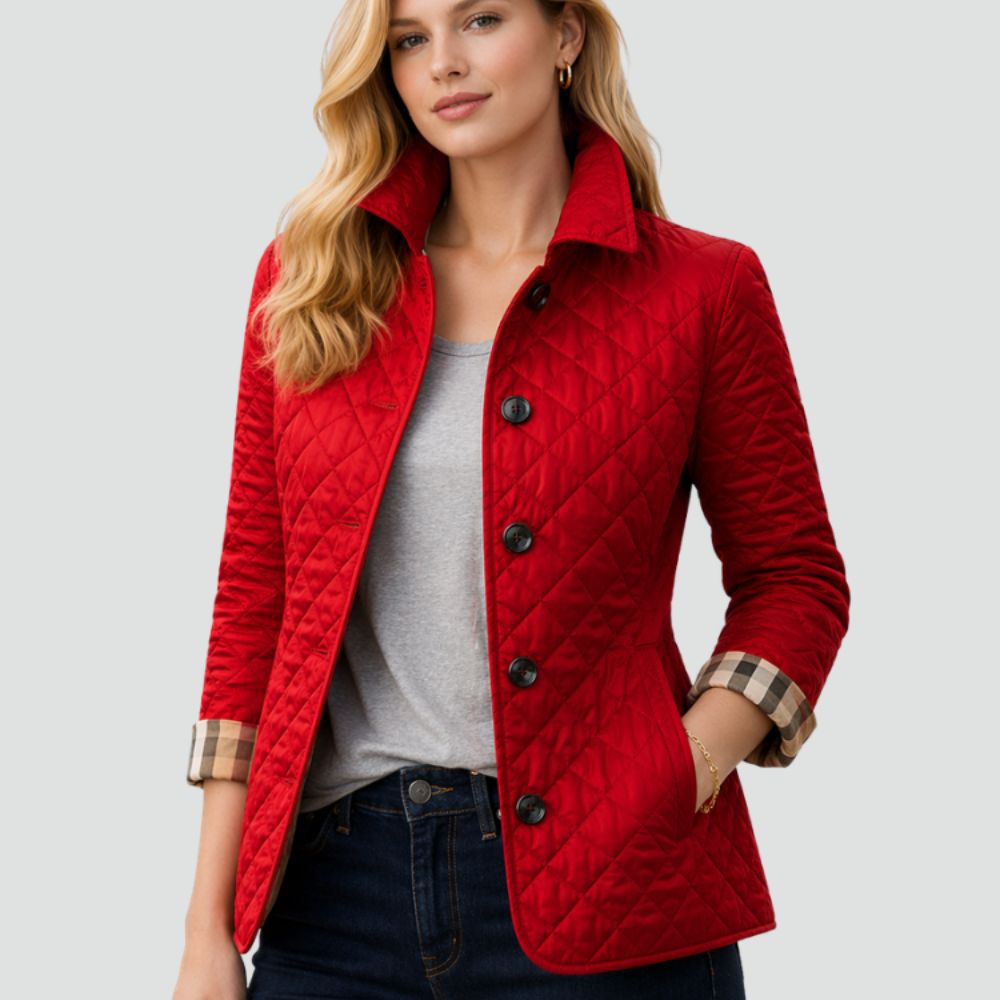 Women’s Quilted Transitional Jacket | Classic Autumn Layering Wear